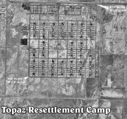 Topaz Resettlement
Camp aerial photo