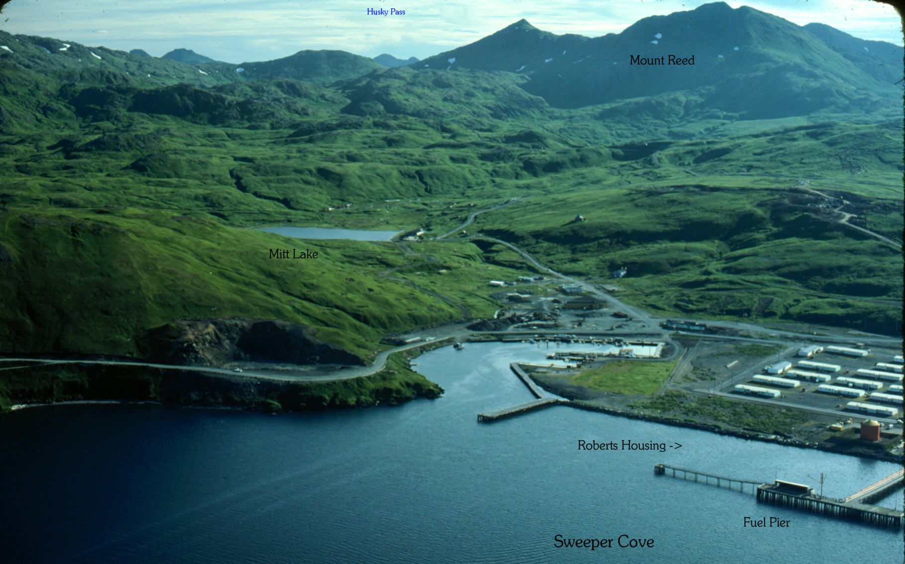 Adak Alaska Aerial Photographs